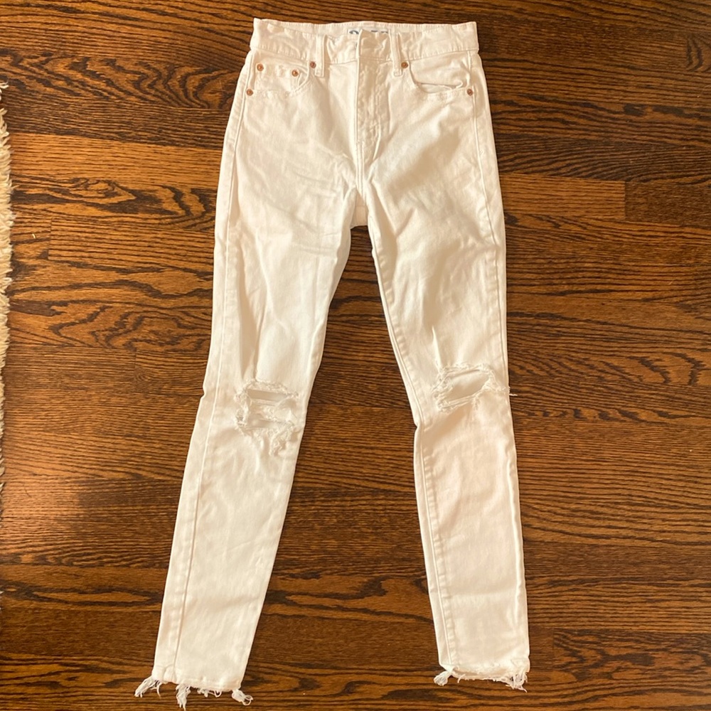 Daze white denim jeans - size 25